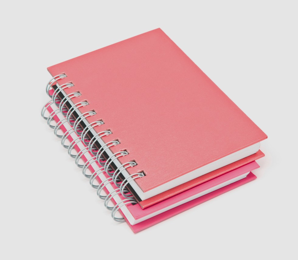 Pink notebook